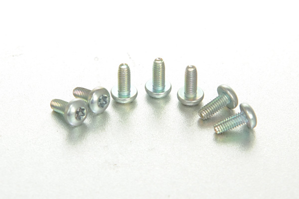 Triangle tapping screws with inner plum blossom pa